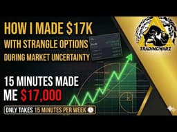 How I Made $17k with Strangle Options During Market Uncertainty