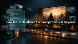 How to Use Seedance 2.5: Prompt Tutorial & Templates