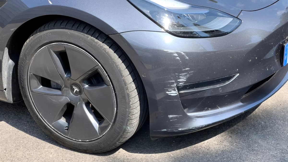 How a cosmetic dent totaled a Tesla: Reddit exposes ...