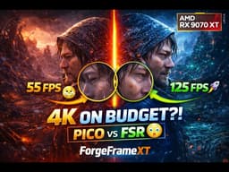 Death Stranding 2 4K… 55 vs 125 FPS 😳 (No Upgrade)