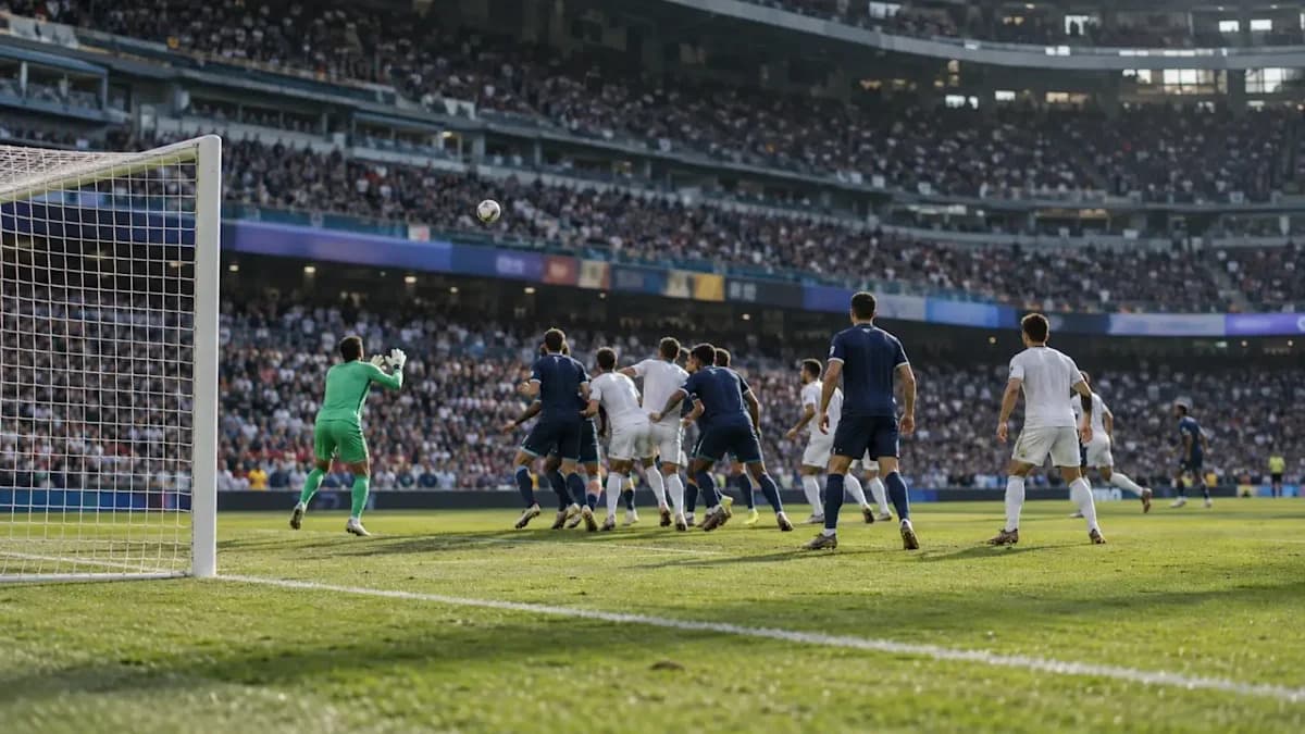 Real Madrid's 4-1 win yielded little from set pieces