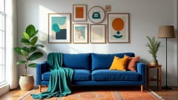 Colorful Maximalist Living Room Decor - Craftify Work