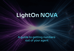 NOVA: A Guide to Actually Measuring How Your Agent Works on Your Data - LightOn