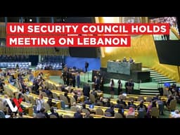 LIVE | UN Security Council Emergency Meeting On Lebanon Crisis As Iran War Rages On  | VERTEX
