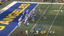 @NFL: LJ Collier wanted to take the two-point conversion return all the way 😅

AZvsLAR on FOX/FOX One
Stre...