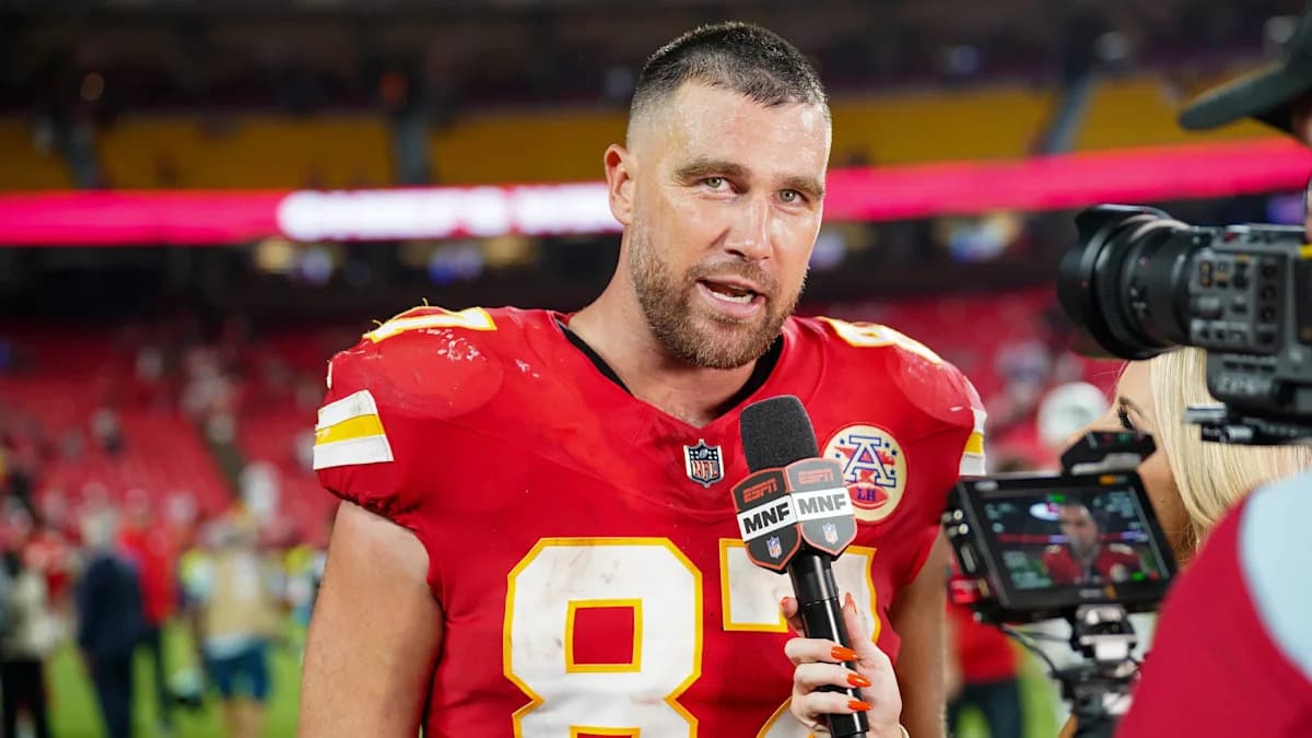 Travis Kelce's Move for U.S. Troops Before Chiefs Game ...