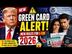 I-130 Spouse Visa Changes 2026 ⚠️ | New Marriage Green Card Rules | USCIS Process Explained