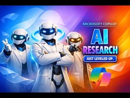 NEW! Microsoft 365 Copilot Researcher: Critique & Council Explained (With Real Prompts)