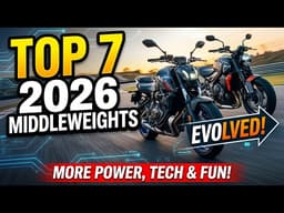 TOP 7 Middleweight Bikes Evolved in 2026 – More Power, More Tech, More FUN!