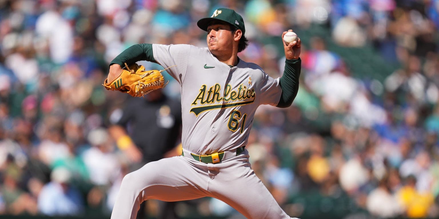 Gage Jump solid but takes loss for A's vs. Mariners - MLB.com