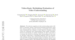 Video-Oasis: Rethinking Evaluation of Video Understanding