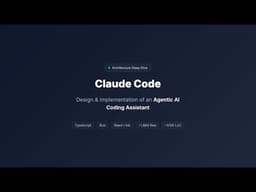 Claude Code Architecture Deep Dive: How Anthropic's AI Coding Agent Actually Works