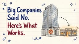 I Tried to Close Big Companies This Year as a Solo AI Consultant. It Didn't Work. Here's What Does.
