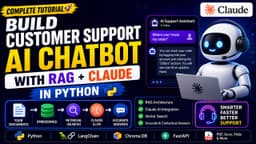 RAG + Claude AI Chatbot Tutorial 🔥 Build a Smart Customer ...