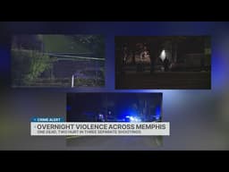 One dead, two hurt in three separate shootings