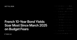 French 10-Year Bond Yields Soar Most Since March 2025 ...
