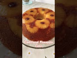 A really old pineapple upside down cake recipe cherished by my family. Try it at home!