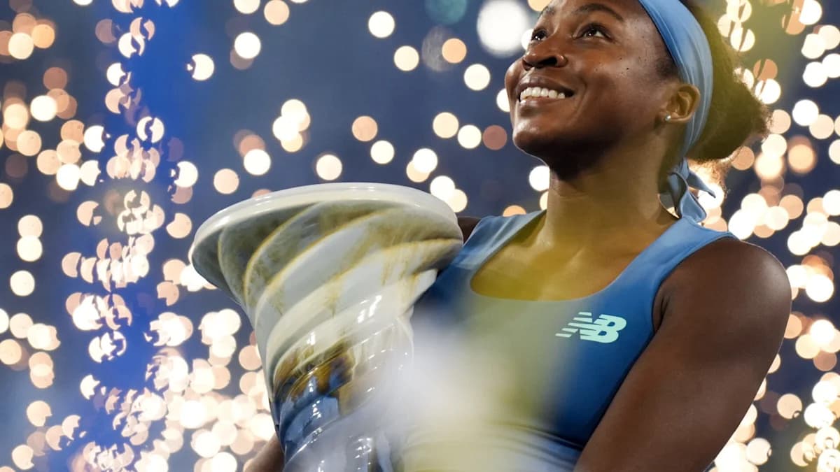 Coco Gauff using pole dancing as secret weapon for tennis
