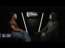 Jalen Brunson reacts to the Knicks winning Game 1 of the NBA Finals | NBA Today
