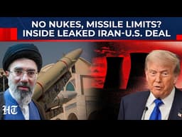 No Uranium Limits Or Missile Curbs? Leaked US-Iran 'Final Draft' Raises Big Questions In Washington
