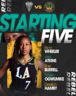 @LASparks: Our starters today vs. Valks. https://t.co/oY4ygSodVB