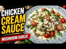 This Chicken Will Blow Your Mind | So Easy Cream Sauce Garlic Chicken