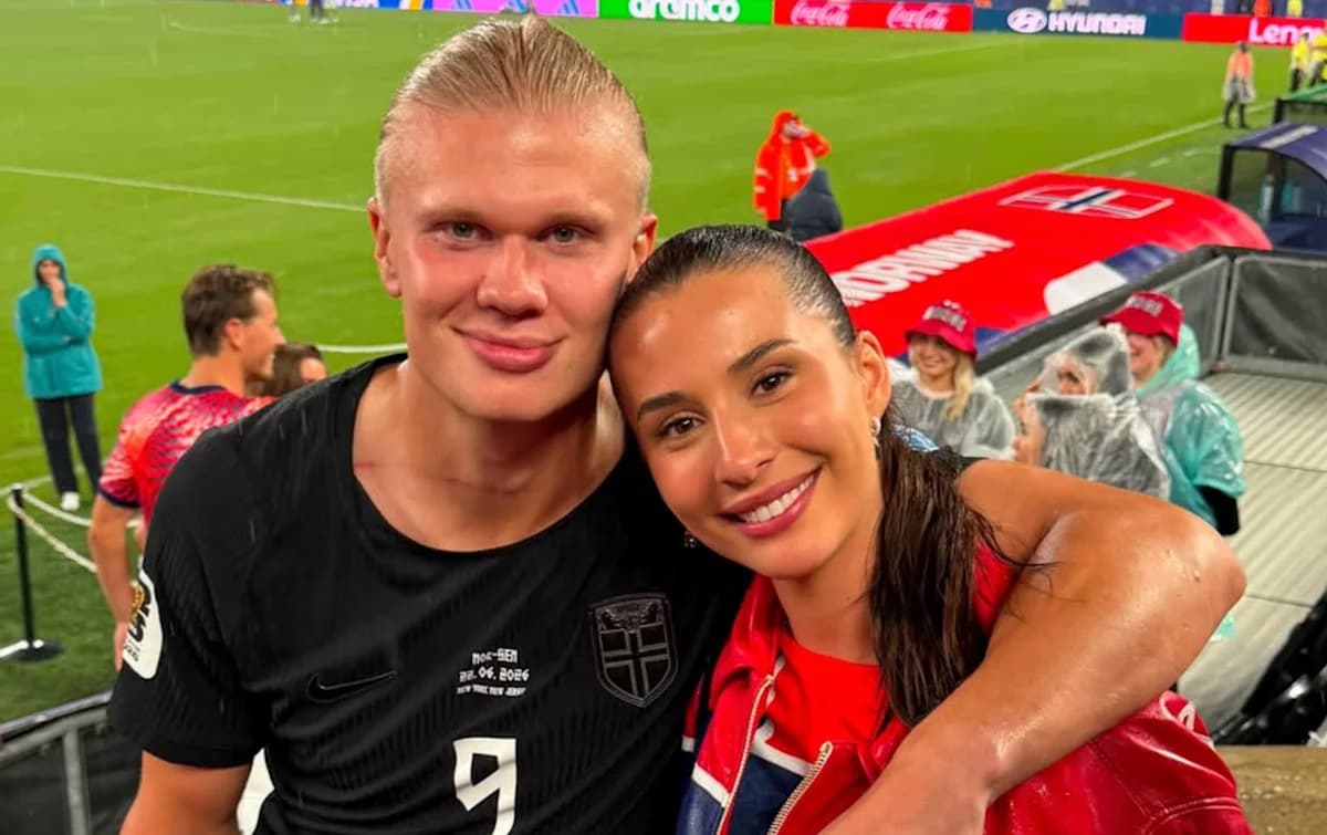 Photo Of Erling Haaland, Girlfriend Grabs 4 Million Views ...