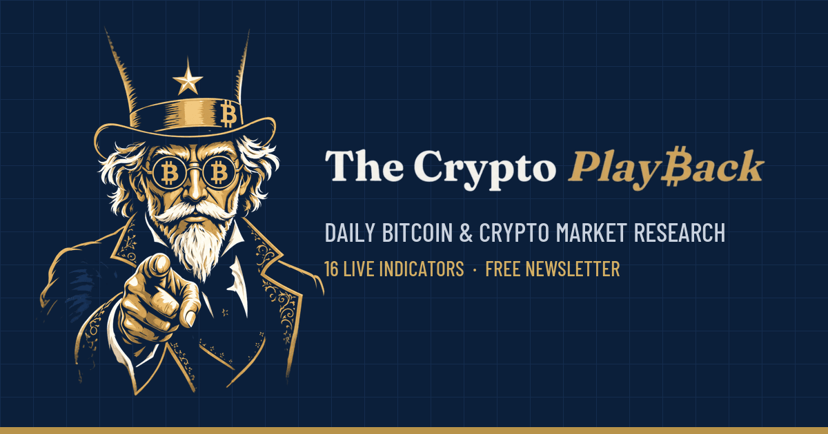 The Crypto Playback Lab | Crypto Market Indicators