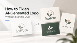 How to Fix an AI-Generated Logo Without Starting Over - LogoAI