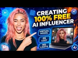 Create a Monetizable AI Influencer with 100 % FREE Tools