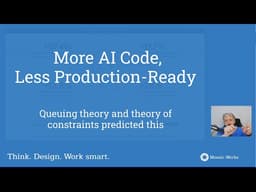 More AI Code, Less Production-Ready