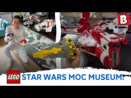 I Discovered INSANE LEGO Star Wars MOCs at the @BrickVault Studio!