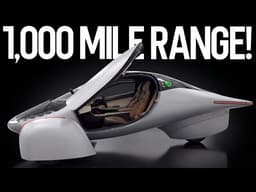 Aptera Just Shocked the Entire EV Industry… 1000 Miles on ONE Charge?!