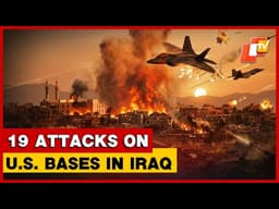 Iran-Backed Militias Launch 19 Attacks On US Bases In Iraq Amid Tensions