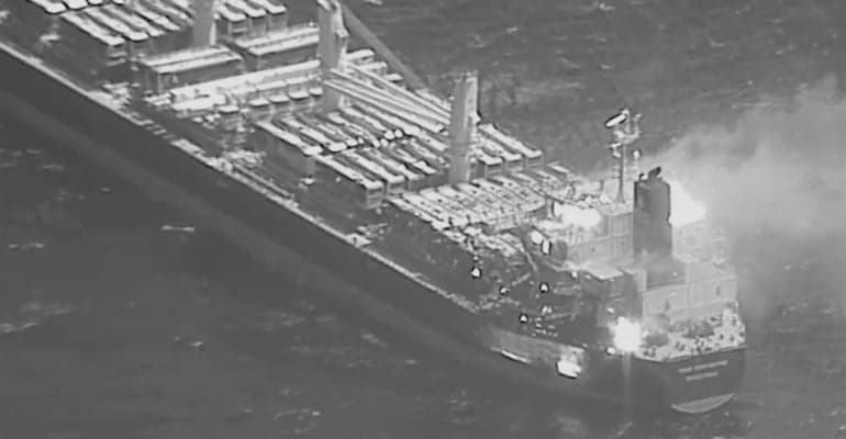 Renewed Red Sea attacks leave two vessels adrift, seafarer missing