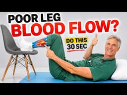 Doctor Reveals: 4 Chair Exercises That STOP Leg Swelling After 60 | Dr. Patrick Wren
