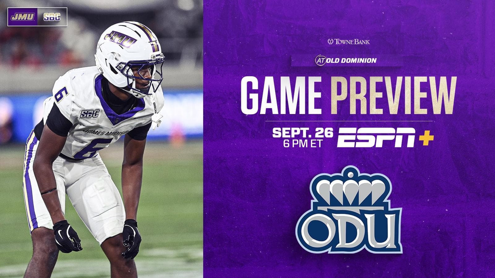 Dukes Begin Sun Belt Play at Old Dominion - James Madison University Athletics