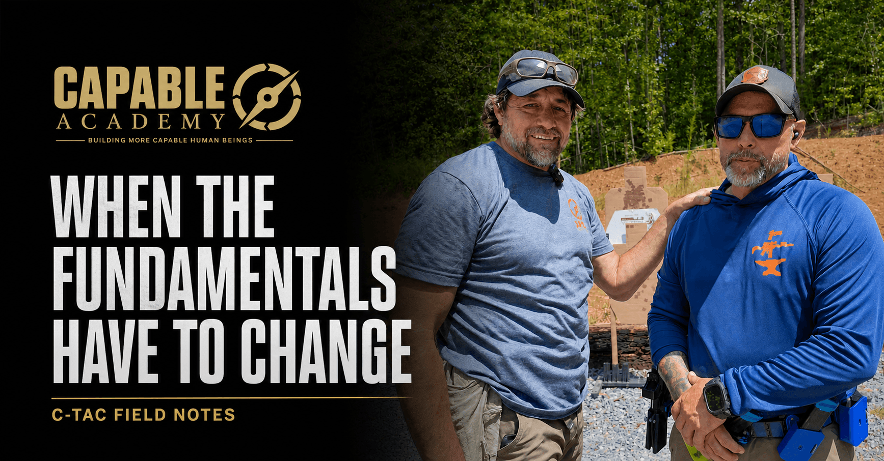 When Firearms Training Fundamentals Have to Change