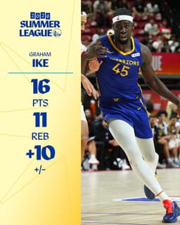 @warriors: Boards &amp; buckets for the big man 💪 https://t.co/kpd26lV66X