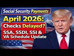 Social Security Payments April 2026: Checks Delayed? SSA, SSDI, SSI & VA Schedule Update