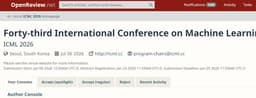 @thegautamkamath reposted: All accepted papers for #ICML2026 are now available (as well as those rejections...
