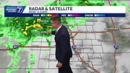 Chance for a few spotty showers Monday in Omaha area