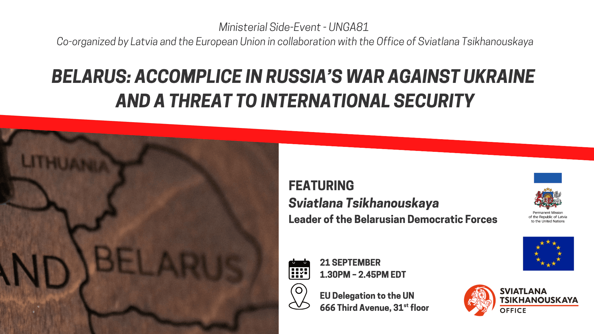 Belarus: Accomplice in Russia's War Against Ukraine and a Threat ...