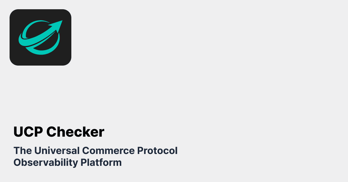 UCP for Food Delivery: Agentic Food Ordering, Explained | UCP Checker