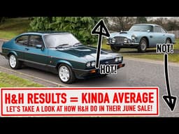 What were the WINNERS and LOSERS of the June H&H Classic Car Sale?