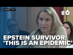 Epstein survivor: 'This is an epidemic'