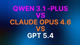 Qwen 3.6 Plus vs Claude Opus 4.6 vs GPT-5.4: Complete Comparison (April 2026) | Serenities AI