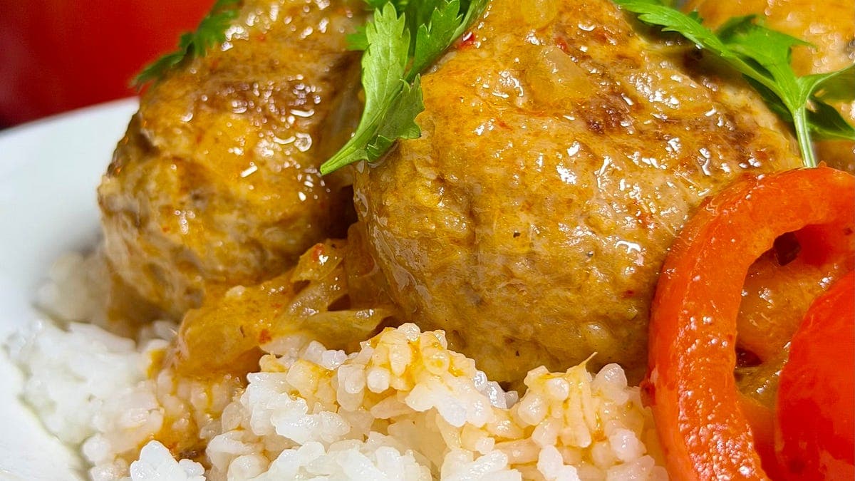 Thai Turkey Meatballs