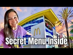 We Visited the Largest McDonald’s in America 🍔 Secret Menu You Can’t Get Anywhere Else