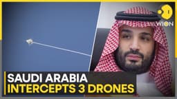 West Asia War: Saudi Arabia Intercepts Three Drones, Gulf Tensions Explode | WION News